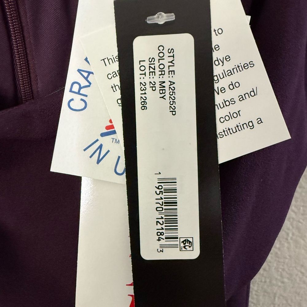 New Adam Off-Shoulder eggplant Maxi Dress - Picture 5 of 6